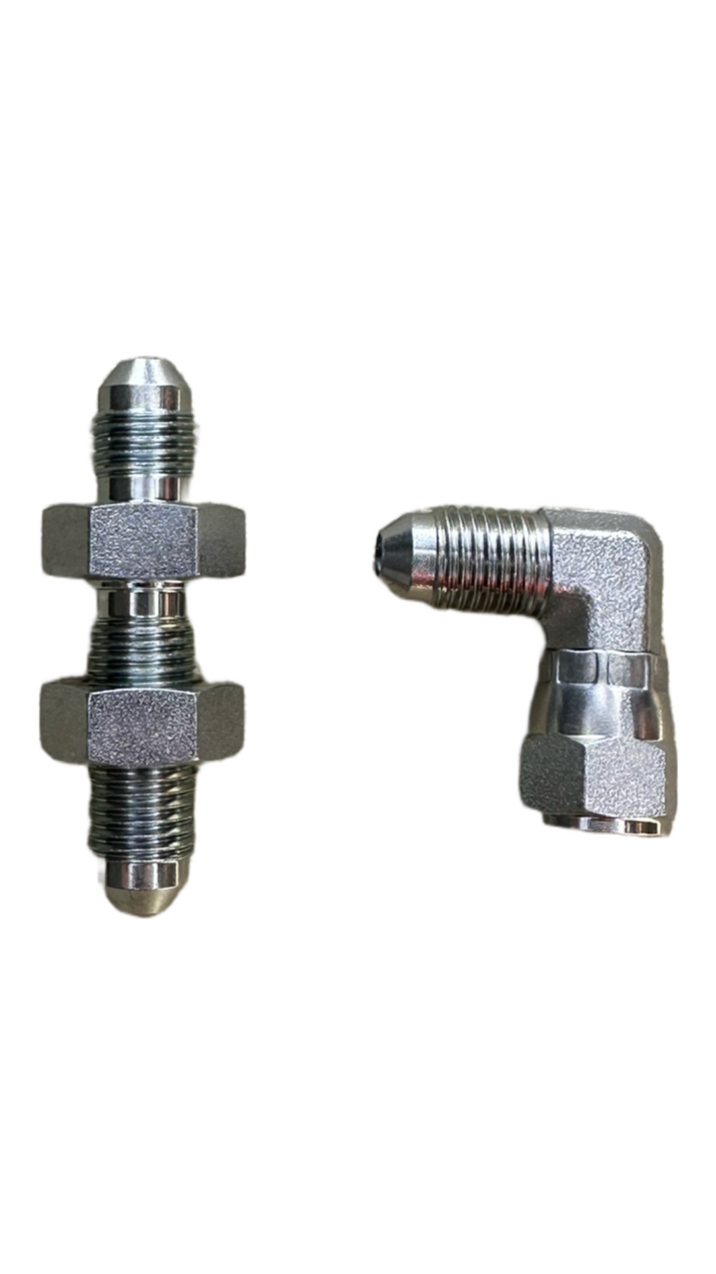 100cm stainless steel braided hose with JIC adapters